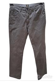 Pantalone Lee Uomo Straight Fit Grigi W34 L32