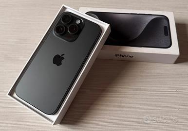 iphone 15 pro 128gb black batteria 87%