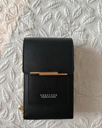 Porta cellulare nero – elegante e mai usato