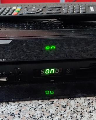 2 Decoder Satellitari Edision Picollo 3in1