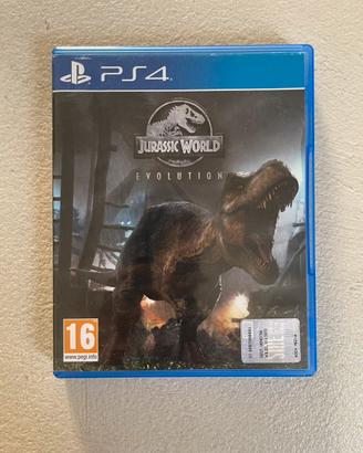 JURASSIC WORLD EVOLUTION PS4