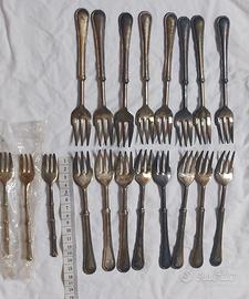 Vintage Forchette Silver Plated E.P Zinc