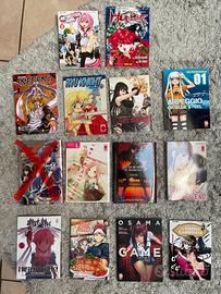 Manga numeri 1 di varie serie, tutti in Italiano