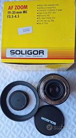 SONY - MINOLTA Obiettivo SOLIGOR AF ZOMM 19-35mm