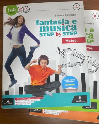 Fantasia e Musica step by step medie (spedisco)
