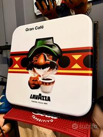 Insegna luminosa bifacciale “Paulista” Lavazza