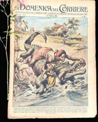 La Domenica del Corriere 12 febbraio 1956