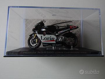 L.Capirossi modellino Honda nsr 500 con autografo