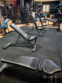 panca reclinabile palestra 