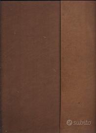 Cartella in similpelle pregiata marrone