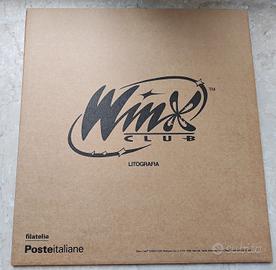 Litografia Winx 20° anniversario Poste italiane 