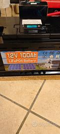 Batteria LiFePo 12V solare camper 