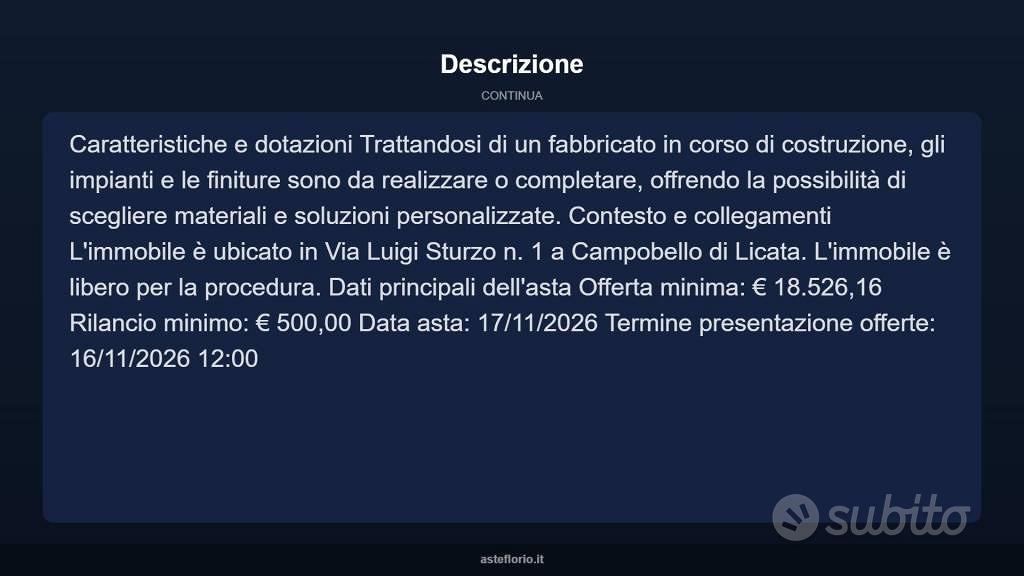 Appartamento – Campobello di Licata, Agrigento - Vista 4