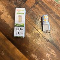 Set di 10 lampadine g9 a led