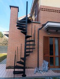 scala a chiocciola da esterno