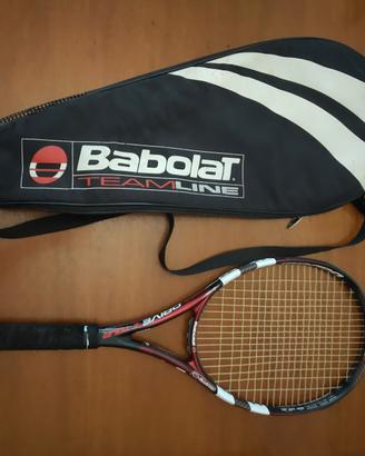 Racchetta tennis Babolat con fodero originale.