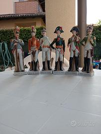 Statuette soldati francesi vintage