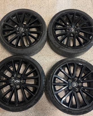 Set 4 cerchi 18'+gomme Renault Clio RS Trophy Orig