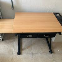 Scrivania da disegno tecnica/artistica