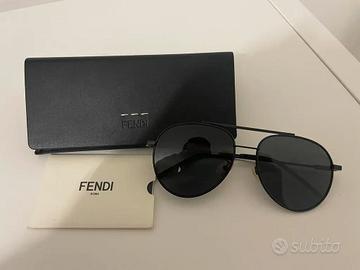 Occhiali Uomo Fendi Roma Metal Black