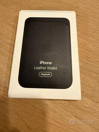 Apple  Wallet MagSafe Originale in Pelle nera