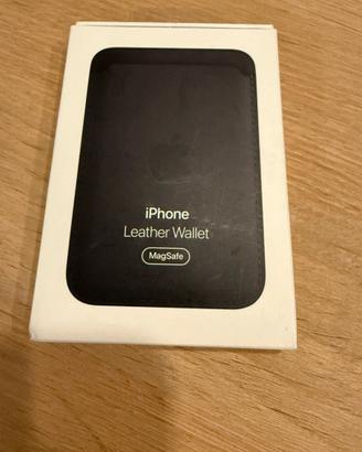 Apple  Wallet MagSafe Originale in Pelle nera