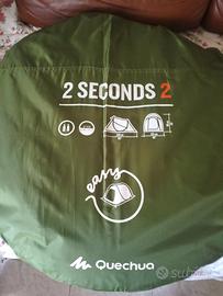 Tenda quechua 2 seconds 2 posti