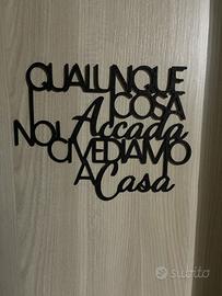 Scritta da parete