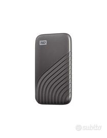 WD My Passport Portable SSD 500GB with NVMe Techno