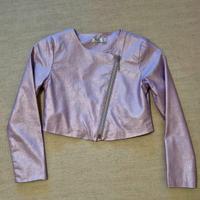 Giacca ecopelle bambina