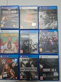 Giochi ps4 e ps5