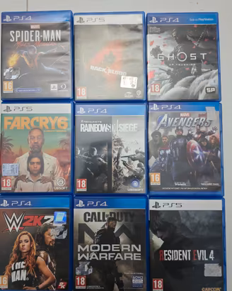 Giochi ps4 e ps5