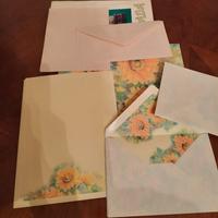 Carta da lettere vintage