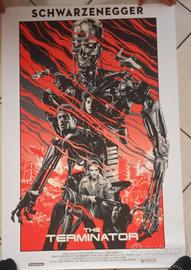 serigrafia del film terminator edizione limitata