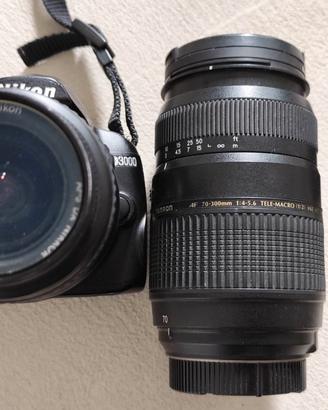 Nikon D3000 + Tamron 70-300 + Flash Nissin