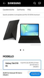 Samsung Galaxy tab s10 FE 5g+book cover 