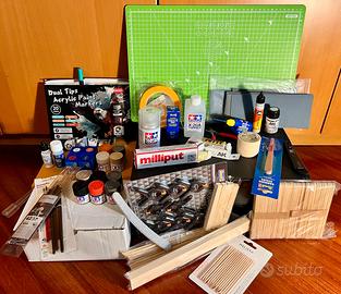 Kit completo modellismo (aerografo Fengda nuovo +