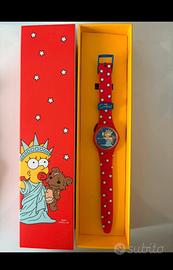Orologio swatch simpson
