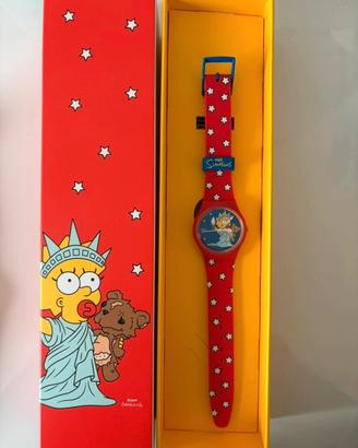 Orologio swatch simpson