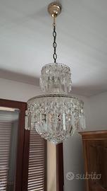 Lampadario in cristallo