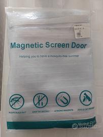 Zanzariera Magnetica bianca 60x165 cm per Porte