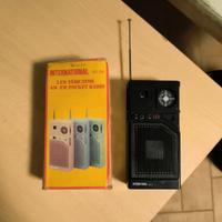 Radio tascabile AM/FM International DO 10S