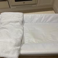 Copri fasciatoio plastificato + copertura spugna