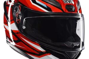 CASCO MOTO INTEGRALE AGV K1 S LION BLACK/RED/WHITE