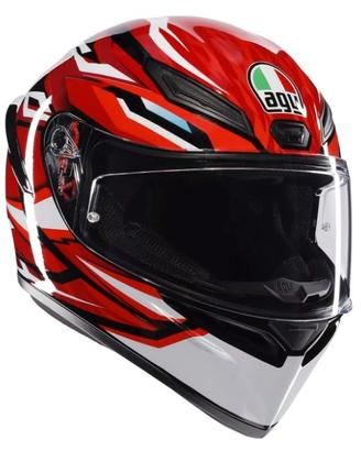 CASCO MOTO INTEGRALE AGV K1 S LION BLACK/RED/WHITE