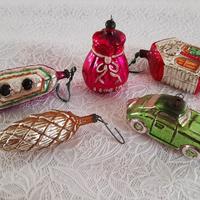 PALLINE DI NATALE IN VETRO ANNI '60