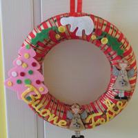 GHIRLANDA ANGIOLETTI "BUONE FESTE"