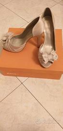 Decollete con plateau satinato taglia 37 Dive&Co