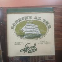 scatola latta caffarel