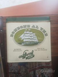 scatola latta caffarel